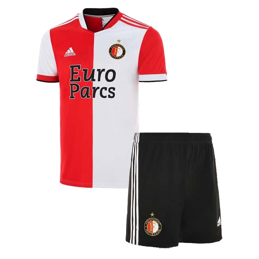 Camiseta Feyenoord 1ª Kit Niño 2021 2022